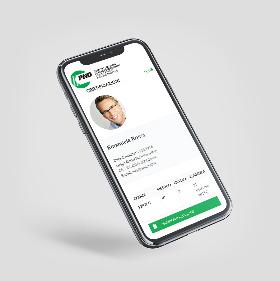 CICPND Card Certificazioni