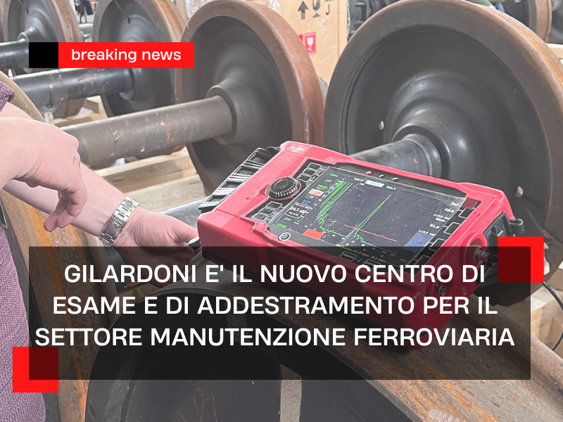 Scopri di più sull'articolo NUOVO CENTRO DI ESAME E ADDESTRAMENTO PER LA MANUTENZIONE FERROVIARIA