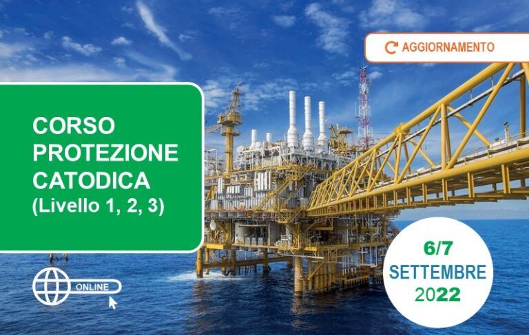 CORSO DI AGGIORNAMENTO PROTEZIONE CATODICA